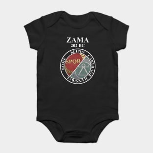 Battle of Zama Rome vs Carthage Punic Wars Baby Bodysuit